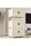 Collapsible Storage Bins with Lids, Plastic Storage Containers with Wheels, Multifunctional - 2