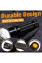 Mini Zoomable LED Flashlight, 3 Modes, 3 AAA Batteries Included | Compact Torch, Camping E - 5