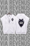 Wolf Printed Sleeveless Zippered Hooded Sweatshirt Wide Fit 3 Thread Threaded Sports Vest