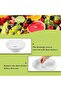 10.2 Inch Plastic Fruit Holder for Kitchen Countertop, Modern Fruit Basket Decor. Stylish - 2