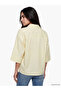 Lcw Vision Yellow Belted Striped Women's Shirt - 4