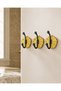 Roma Koç Self-Adhesive Hand Towel and Keychain Hanger Luxury Decorative Wall Hanger 8X6 cm - 9