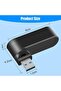 موزع USB 3.0 بأربعة منافذ [90] ° /180 °   موزع USB قابل للدوران مع مدخل PD ومنفذ USB-C بقوة 5 واط ووصلة تمديد USB - 4