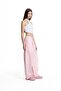 Pink High Waist Pleated Pants 19127 - 4
