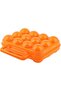 Plastic Egg Tray Container, Secure Lid and Handle Double Side Egg Storage Box for Refrigerat - 5