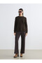 Esvab • Modern & Distinctive Zero Roba Collar Sequin Embroidered Women's Knitwear Sweater - 2