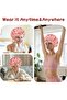 Satin Bonnet Silk Bonnet for Sleeping with Adjustable Elastic Tie Band, Hair Cap Extra Large Double - 5
