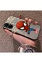 Realme 12 Lite Compatible Spider Man Patterned Silicone Edge Hard Back Case Couple Phone Case - 2