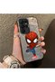 Samsung Galaxy S22 Ultra Compatible Spider Man Patterned Silicone Edge Hard Back Case Couple Phone Case - 3