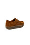 24610 Tan Suede Leather Casual Women's Shoes - 4