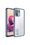 Xiaomi Redmi Note 10 Case with Camera Lens Protection and Logo Display, Slim and Lightweight