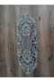 Luna Black Tulle Runner with Embroidery 105 Cmx35 cm - 2