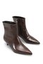 Celeste Rosa Women's Pointed Toe Heeled Boots 0012400 Brown Crocodile - 3