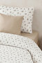Ecrin 100% Cotton Single Elasticated Duvet Cover Set 160X220 - 4