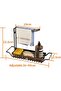 Sponge Holder for Kitchen Sink, Multifunctional Kitchen Caddy with Soap Dispenser, Drying Rac - 3