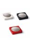 Ehlikeyf, Ice Ramp Cup Cooler Coaster – with Thermogel, Stainless Steel Surface, Freezes to Cool – Black/ 4 Pieces - 3
