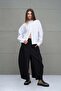 White Slogan Long Sleeve Shirt 18231 - 3