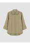 Ozmarka New Season Green Modal Blended Women's Shirt - 5