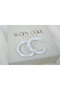 Kp640 Sedefli Ring Earring (Inner Diameter 25 mm) - 3