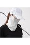 Breathable sun-protective face mask made with cooling material - 360° all-around protection, suitable for cycling, running and outdoor activities. - 3