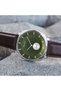 Men's Stainless Steel Watch, Seaweed Green Dial | Trnda45mm - 6