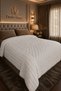 Single 100% Pure Wool Hand-Stitched 3 kg Quilt – Natural Heat Balance, Breathable Full Structure, Four Seasons Comfort