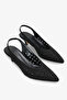 Caarel Women's Heeled Shoes - Black Suede - 2