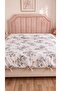 Double 100% Cotton Eucalyptus Patterned Duvet Cover 220X200 cm |   Lace-Up Quilt Cover - 2