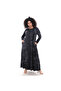 Women's New Season Tie-Dye Patterned Combed Cotton Dress