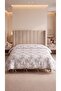 Double 100% Cotton Eucalyptus Patterned Duvet Cover 220X200 cm |   Lace-Up Quilt Cover - 3