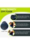 ProsourceFit High Density Foam Rollers 12 - inches long, Firm Full Body Athletic Massage Tool for Ba - 3