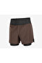Sense Aero 2in1 Trail 5" Men's Running Shorts Lc2769000 Brown - 7