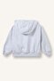 Hooded Zippered Sweatshirt with Pockets Sweatshirt Cardigan Baby Girl I0589A526Au - 2