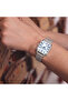 ساعة نسائية بمينا أبيض تناظري - LC08376.329 - 6