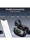 Wireless Bluetooth Clip-On Earphones Sports Open-Ear Earbuds with LED Display, ENC Noise Cancelling, Waterproof for Running Gym Business Workout - 6