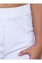 Teen Girls Off White Fit and Flared Leggings with Pin Tucks - 3