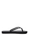 Black Solid Flip Flops - 5