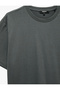 Regular Fit Crew Neck Short Sleeve Basic T-Shirt - 3