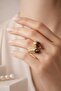 Cat's Eye Design Ring