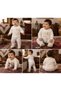 100% Cotton Baby Boy 2-Piece Set Long Sleeve Cotton Baby Set Special Occasion Set Mevlüt Babyshower - 2