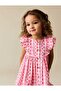 Girl's Ruffled Summer Dress – Patterned - 6