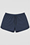 Men's Indigo Mesh Swim Shorts with Pockets