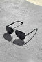 Black Men's Sunglasses Polarized Glass Light Frame - 6