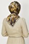 Patterned Natural Scarf 8651 - 2
