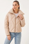 Women's Oversize Beige Coat - 4