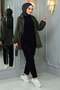 Skinny Leg Jeans Black 6035 - 3
