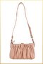 Rima Women's Drawstring Model Hand and Shoulder Bag with Buckle Detail - Powder - 3