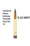 110 Series Sable Kolinsky Round Brush No: 12 X 12 Pieces