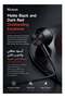 Type-C Wired Earphones Flat Ear, USB-C Stereo Audio, Android Phones Tablet Laptop - 3
