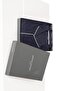 Men's Pajama Set, Cotton, Front Buttoned, Pocketed & Shirt Collar, Boxed, Black - 2